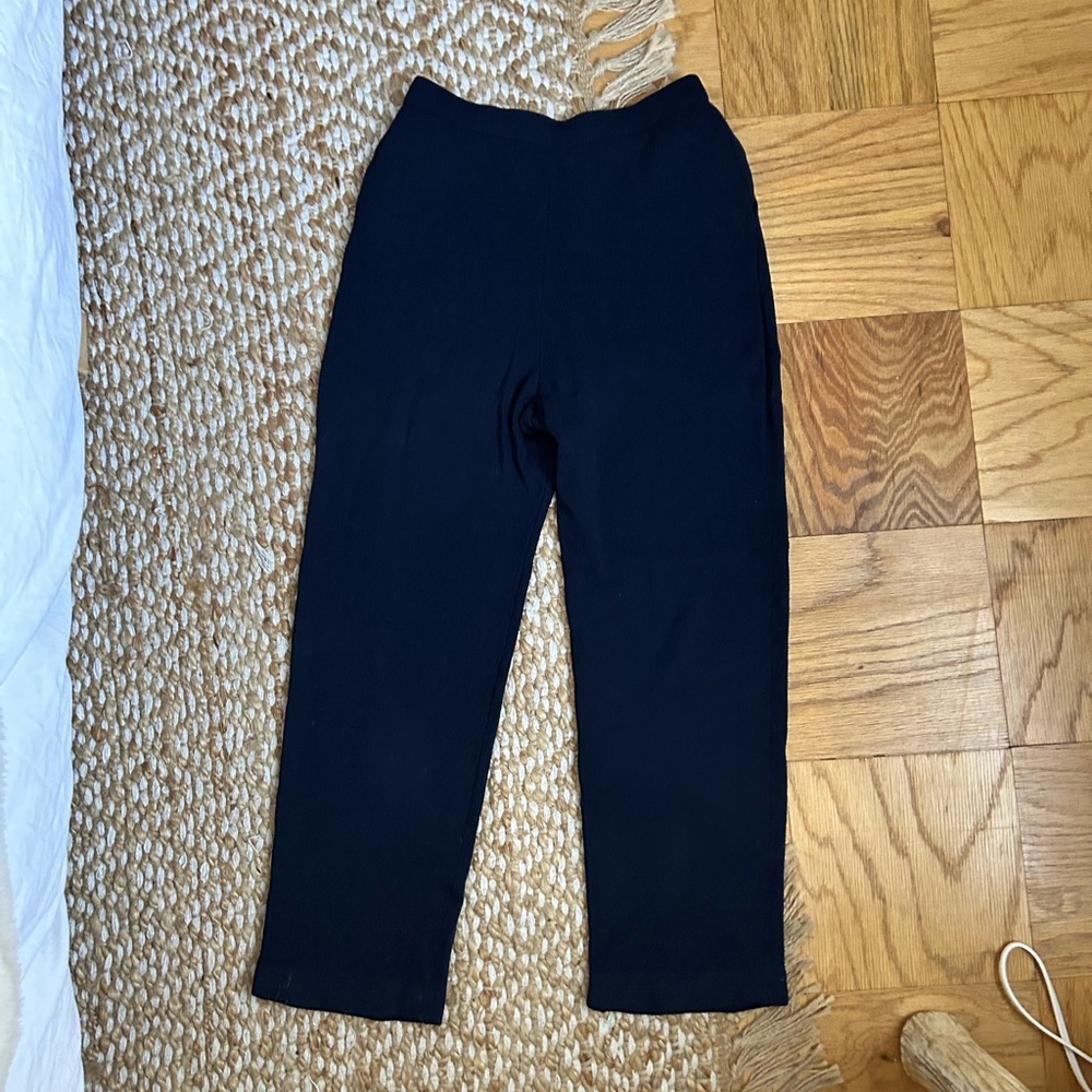 St John Navy Basic Sweater Pants - image 6